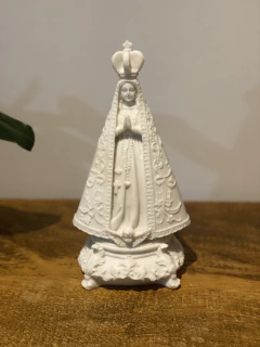 Imagem do Escultura Nossa Senhora Aparecida - Marmorite (18cm)