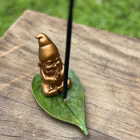 Incensário Duende da Sorte - Resina (11cm)