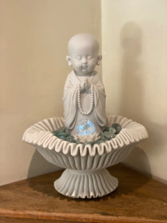 Fonte de Água Buda Oração - Sanfonada - Marmorite - comprar online