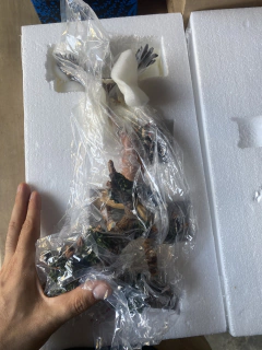 Escultura Índio com Águia - Veronese 32cm - Zenz Arts