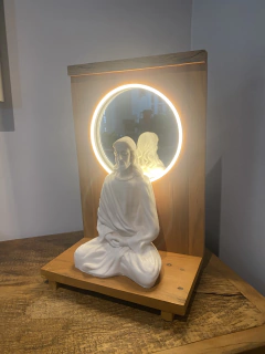 Escultura Jesus Mármore + Oratório - (38cm) na internet