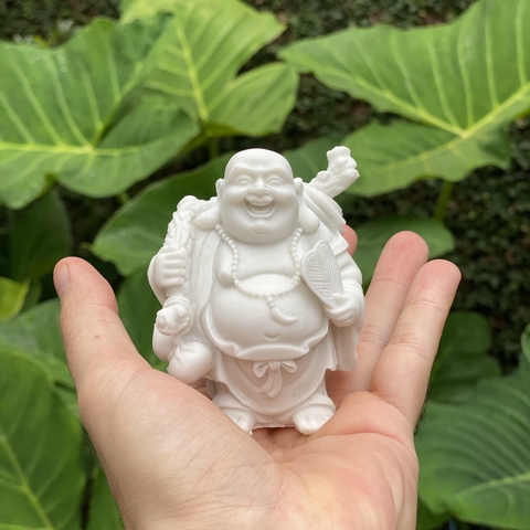Buda Gordo da Paz - Marmorite (9cm)