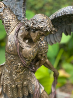 Escultura São Miguel Arcanjo - Veronese (78cm) na internet