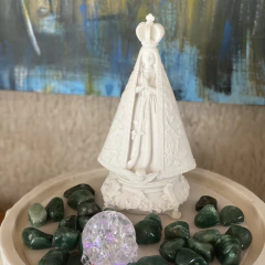 FONTE Água NOSSA SENHORA - EM MARMORITE - Zenz Arts