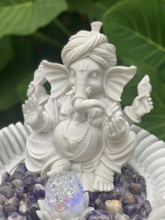 Fonte de Água Ganesha Sanfonada - Marmorite na internet