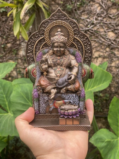 ESCULTURA KUBERA MITOLOGIA HINDU - comprar online