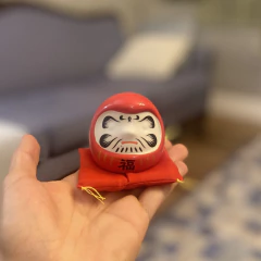 Daruma Cerâmica - Médio (7cm) - comprar online