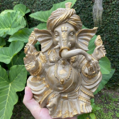 Ganesha M - Marmorite (23cm)