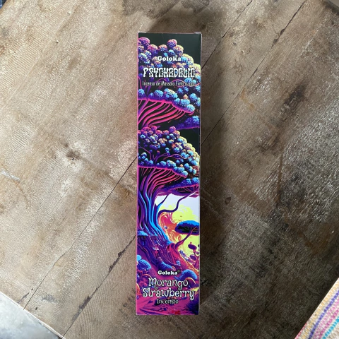 Incenso Goloka Psychedelic - Framboesa 15unid.