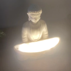 Imagem do Luminária Buda Mármore Bacia (23cm)