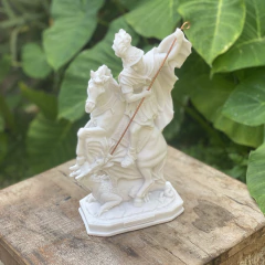 São Jorge Mármore - Altíssima Qualidade (27cm) - comprar online