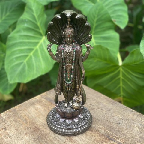Escultura Hindu Vishnu, Veronese Design 32,5cm
