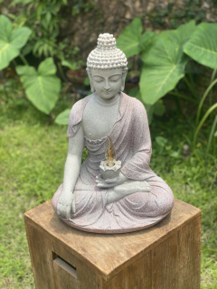 Imagem do Luminária Buda Tibetano Marmorite 50cm - Colors