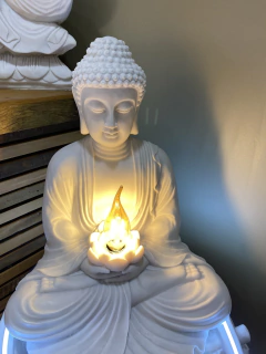 Fonte Luz c/ Luminária Buda - M- Pó de Pedra (62cm) na internet