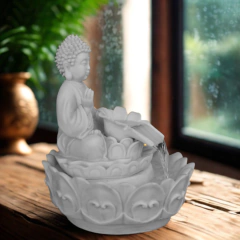 Fonte Buda Zen - Marmorite (27,5cm) - Bi-Volt