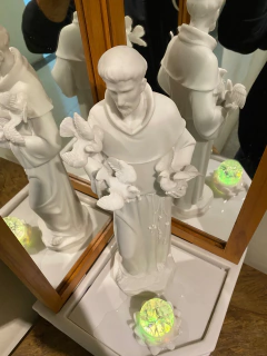 Fonte de Água São Francisco Espelhada - Marmorite (62cm) - Bi-Volt na internet