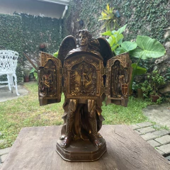 Anjo Miguel Oratório – São Miguel Arcanjo - Veronese - Zenz Arts