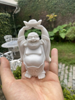Buda Gordo da Fartura 2 - Marmorite (10,5cm) - Zenz Arts