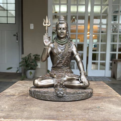 Escultura Shiva Meditação Veronese na internet