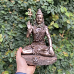 Escultura Shiva Meditação Veronese - loja online