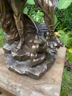 Escultura São Miguel Arcanjo - Veronese (78cm) - loja online