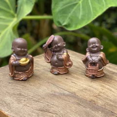 Escultura Budinhas Fofos Resina (11cm)