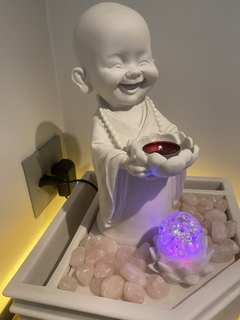 Fonte de Água Buda Cantonera - Marmorite (50cm) - comprar online