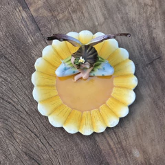 Fada Girassol porta treco - Resina (15cm) - comprar online