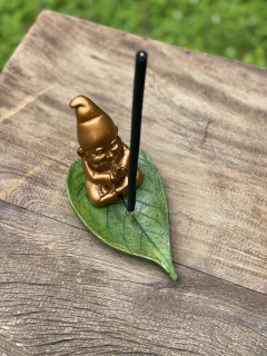 Incensário Duende da Sorte - Resina (11cm) - Zenz Arts