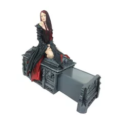 Escultura Guardiã Da Noite Await The Night Veronese Anne Stokes