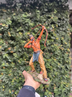 Escultura Índio com flecha - Veronese 31cm - loja online
