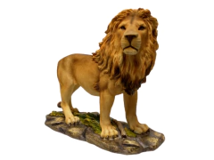 Escultura Leão Veronese Resina (32cm) - loja online