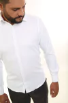 Camisa Manga Longa Branca Confort Dsocial