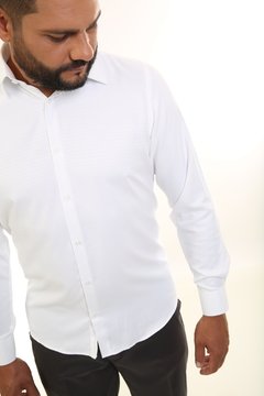 Camisa Manga Longa Branca Confort Dsocial
