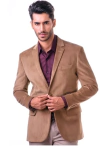 Blazer Veludo Cotelê Carbonelli Caqui
