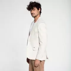 Blazer Docthos Slim Sarja Bege - comprar online