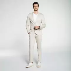 Blazer Docthos Slim Sarja Areia