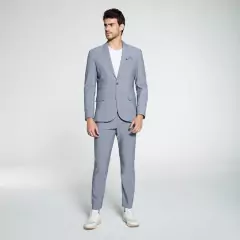 Terno Docthos Cinza Slimfit