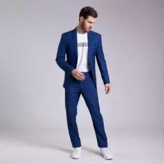 Terno Docthos Azul Slimfit