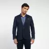 Blazer Docthos Slim Malha Marinho