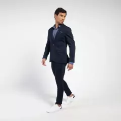 Blazer Docthos Slim Malha Marinho na internet