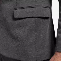 Blazer Docthos Slim Malha Chumbo - DSOCIAL