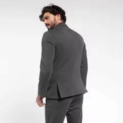 Imagem do Blazer Docthos Slim Malha Chumbo