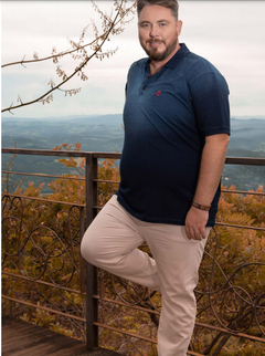 CAMISA POLO DOCTHOS PLUS SIZE
