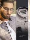 CAMISA MASCULINA LUIZ EUGENIO CHUMBO XADREZ COMFORT