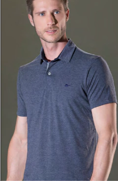 Camisa Polo Sallo Jean Chumbo C/Bolso Slim