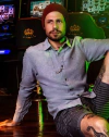 CAMISA MASCULINA PORTO E CO CINZA LINHO SLIM FIT