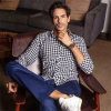 CAMISA MASCULINA GUILHERME SOUL XADREZ VISCOSE SLIM FIT