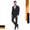Terno Slim Fit Preto Victor Marcel