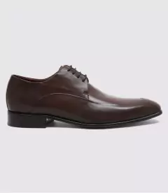 SAPATO SOCIAL DERBY CALFANIL ALBANESE COR CAFÉ